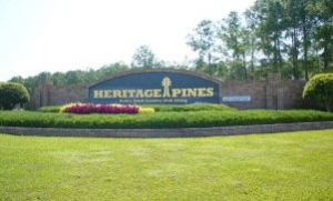 Heritage Pines Entrance