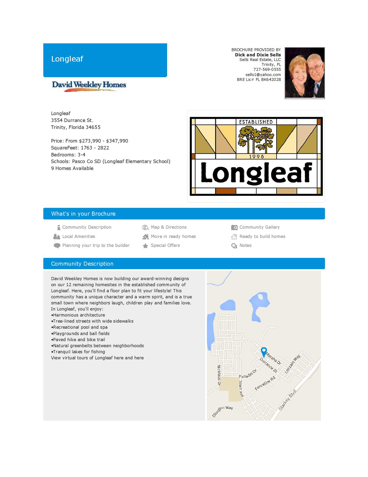 Longleaf Trinity Florida Overview